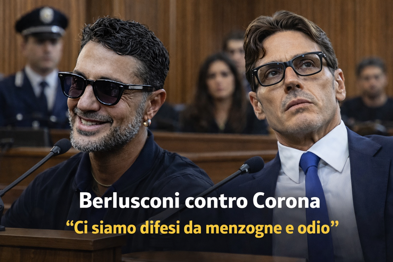 Berlusconi contro Corona
