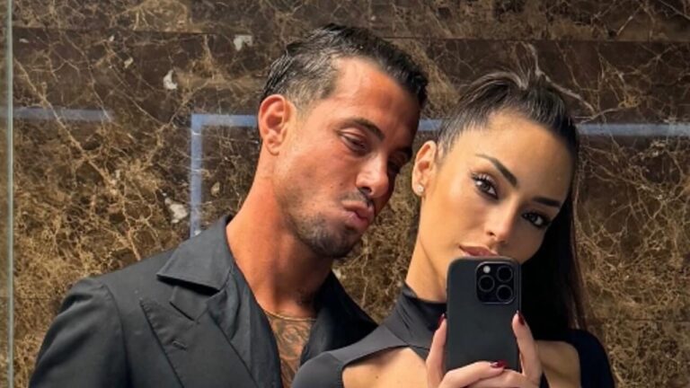 Raffaella Fico e Armando Izzo insieme in uno scatto di coppia prima della rottura