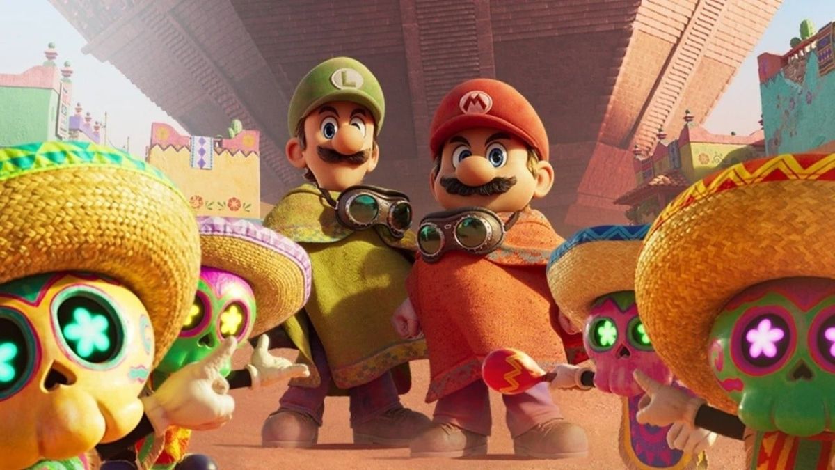 Film animato stile platform con monete dorate e ambientazione fantasy cinema