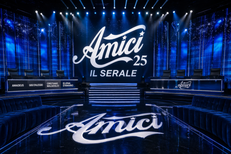 Amici 25 serale