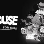 Mouse P.I. For Hire key art con detective topo in stile noir anni 30