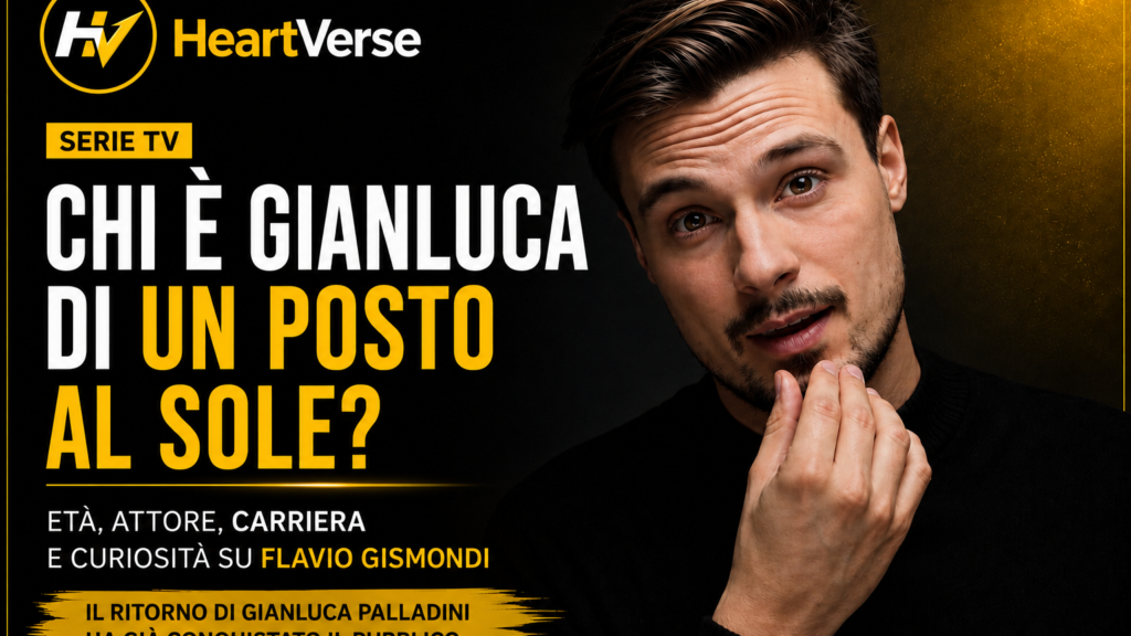 Chi è Gianluca di Un Posto al Sole? Età, attore, carriera e curiosità su Flavio Gismondi