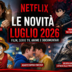 Netflix, tutte le novità in arrivo a luglio 2026: film, serie TV, anime e documentari