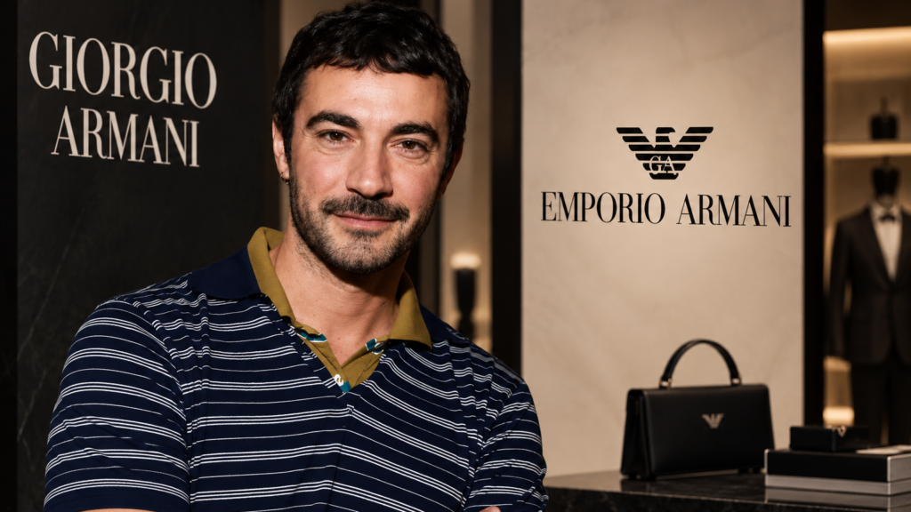 Dario Vitale è il nuovo direttore creativo di Emporio Armani: per lui anche gli accessori Giorgio Armani
