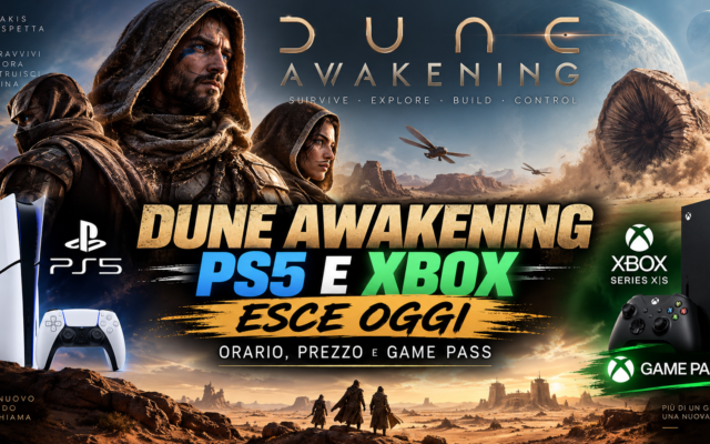 Dune: Awakening arriva oggi su PS5 e Xbox: orario italiano, Game Pass, prezzo e tutte le novità