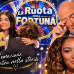 La Ruota della Fortuna entra nella storia:   euro, Gerry Scotti e Samira Lui in lacrime