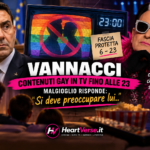 Vannacci, stop ai contenuti gay in TV fino alle 23. Malgioglio risponde: “Si deve preoccupare lui”