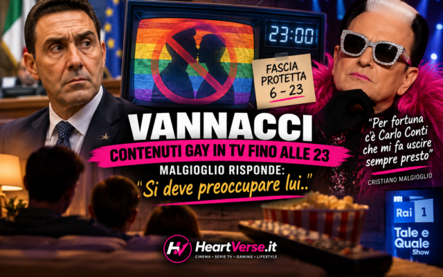 Vannacci, stop ai contenuti gay in TV fino alle 23. Malgioglio risponde: “Si deve preoccupare lui”