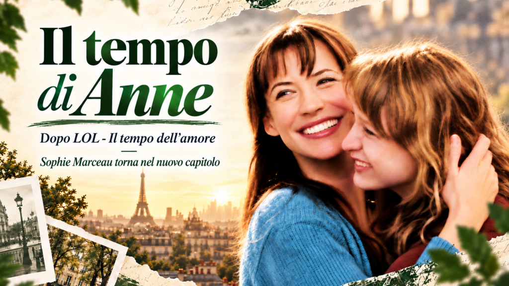 Il tempo di Anne, Sophie Marceau torna dopo 18 anni: trama e legame con LOL – Il tempo dell’amore
